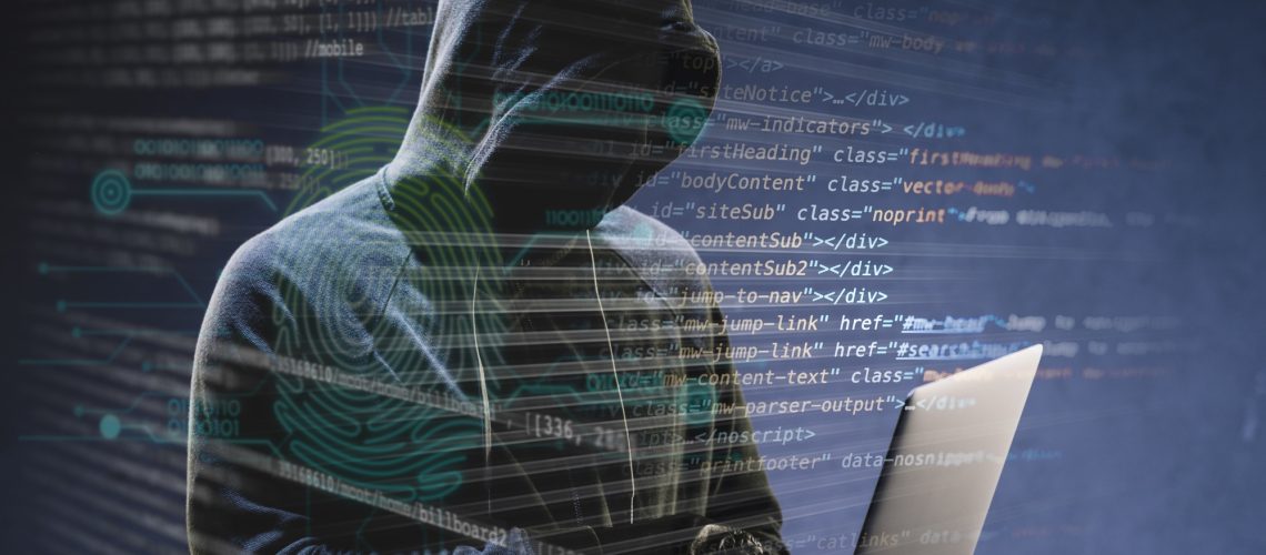 html-css-collage-concept-with-hacker